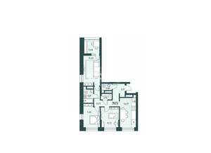 3-к квартира, вторичка, 79м2, 12/12 этаж