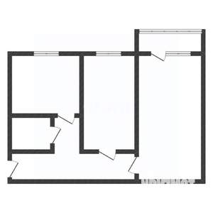 2-к квартира, вторичка, 55м2, 1/3 этаж