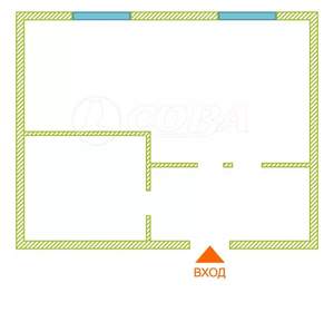 Студия квартира, вторичка, 31м2, 2/3 этаж