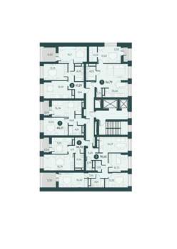 3-к квартира, вторичка, 79м2, 7/12 этаж