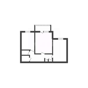 2-к квартира, вторичка, 47м2, 2/9 этаж
