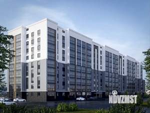 1-к квартира, строящийся дом, 58м2, 8/9 этаж
