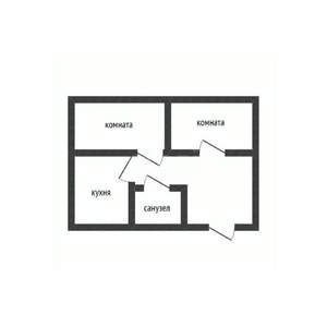 2-к квартира, вторичка, 53м2, 2/4 этаж
