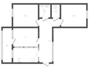 3-к квартира, вторичка, 98м2, 1/12 этаж