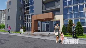 1-к квартира, строящийся дом, 48м2, 17/17 этаж