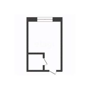 Студия квартира, вторичка, 19м2, 4/6 этаж