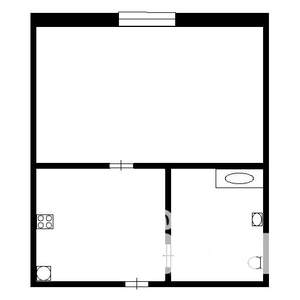 1-к квартира, вторичка, 23м2, 1/5 этаж