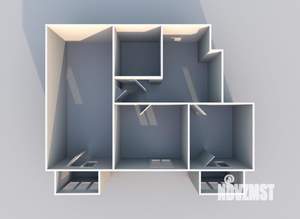 2-к квартира, вторичка, 58м2, 2/3 этаж