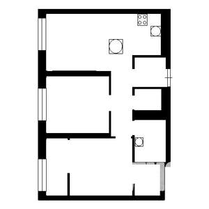3-к квартира, вторичка, 62м2, 3/5 этаж