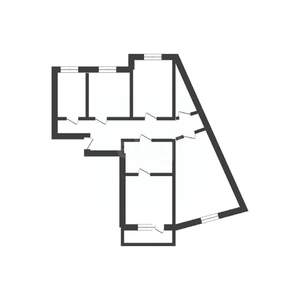 4-к квартира, вторичка, 90м2, 7/10 этаж