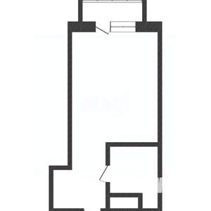 Студия квартира, вторичка, 24м2, 2/12 этаж