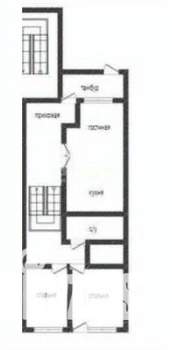 4-к квартира, вторичка, 134м2, 4/4 этаж