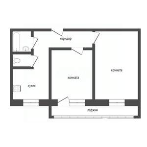 2-к квартира, вторичка, 74м2, 1/10 этаж