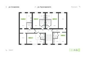 2-к квартира, вторичка, 45м2, 3/4 этаж