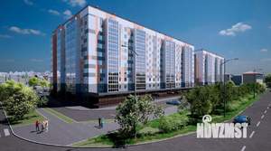 2-к квартира, строящийся дом, 57м2, 5/10 этаж